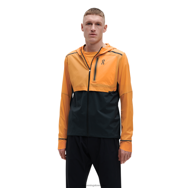 On Running muži bunda do počasia 6J0V719 mango/námorníctvo