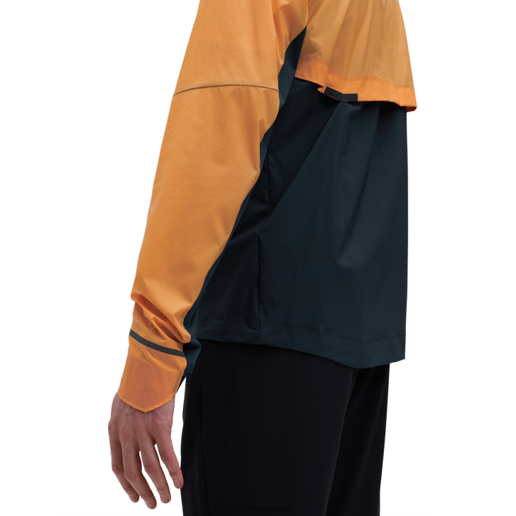 On Running muži bunda do počasia 6J0V719 mango/námorníctvo