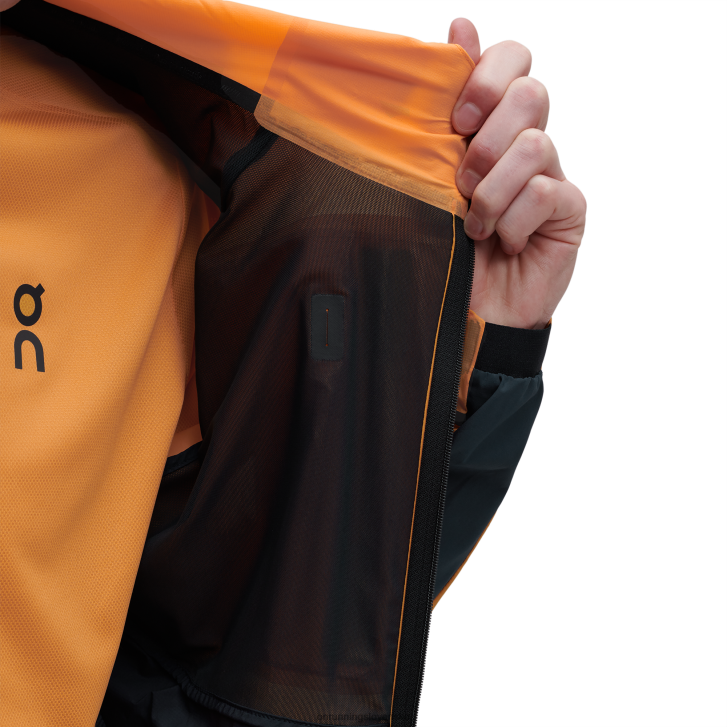 On Running muži bunda do počasia 6J0V719 mango/námorníctvo