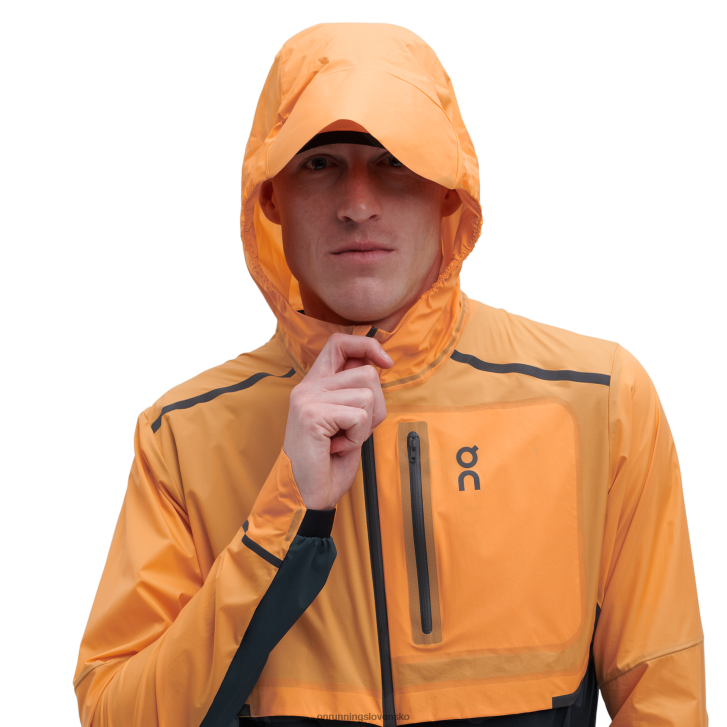 On Running muži bunda do počasia 6J0V719 mango/námorníctvo