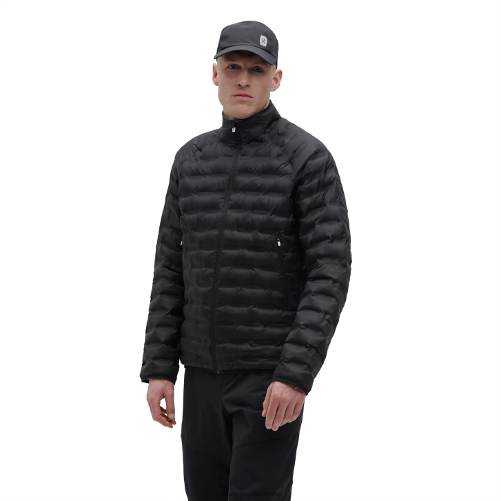 On Running muži spínacia bunda 6J0V796 čierna biela