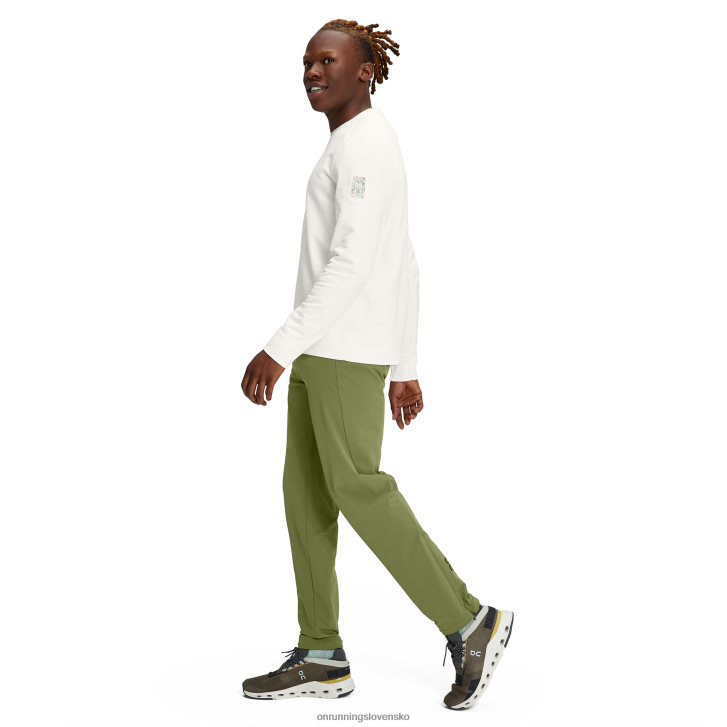 On Running muži posádkový krk 6J0V580 nefarbená-biela