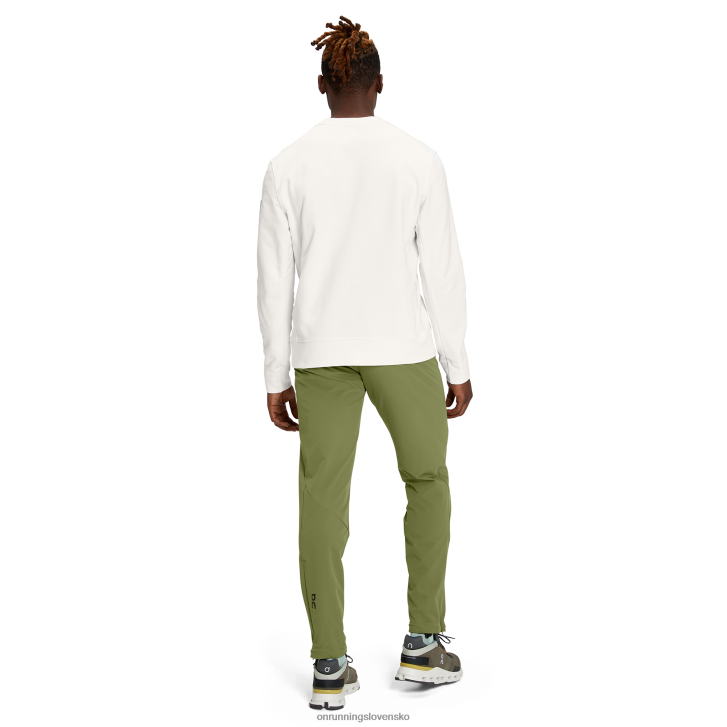 On Running muži posádkový krk 6J0V580 nefarbená-biela