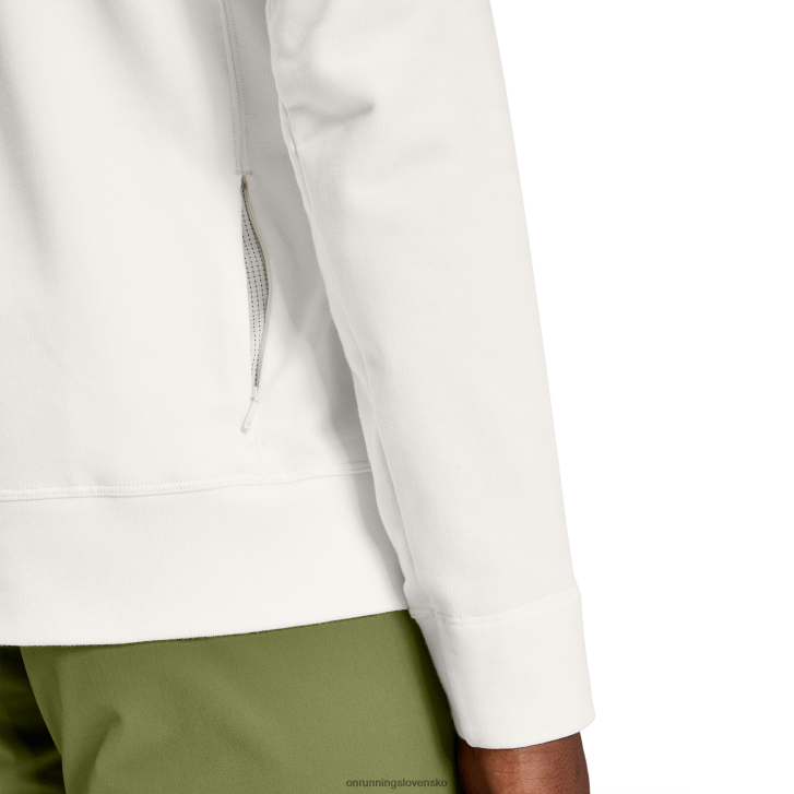 On Running muži posádkový krk 6J0V580 nefarbená-biela