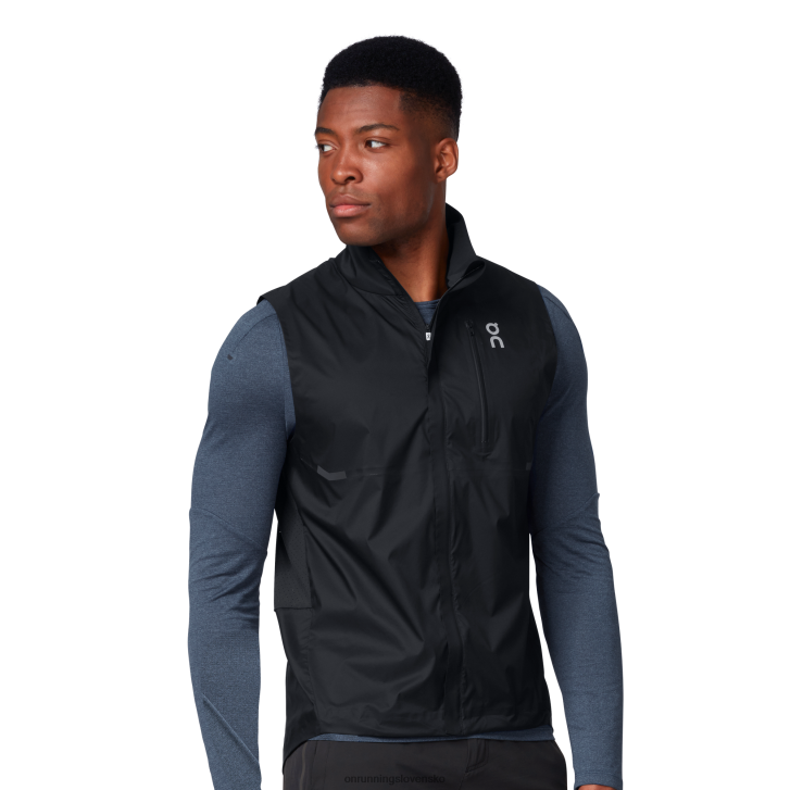 On Running muži poveternostná vesta 6J0V978 čierna