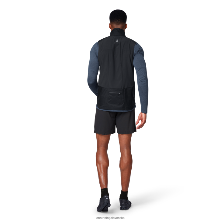 On Running muži poveternostná vesta 6J0V978 čierna