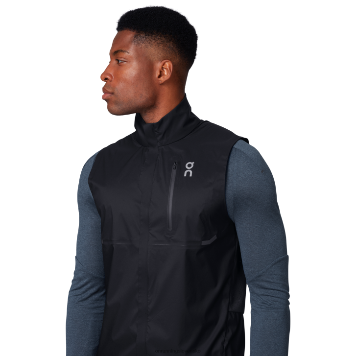 On Running muži poveternostná vesta 6J0V978 čierna
