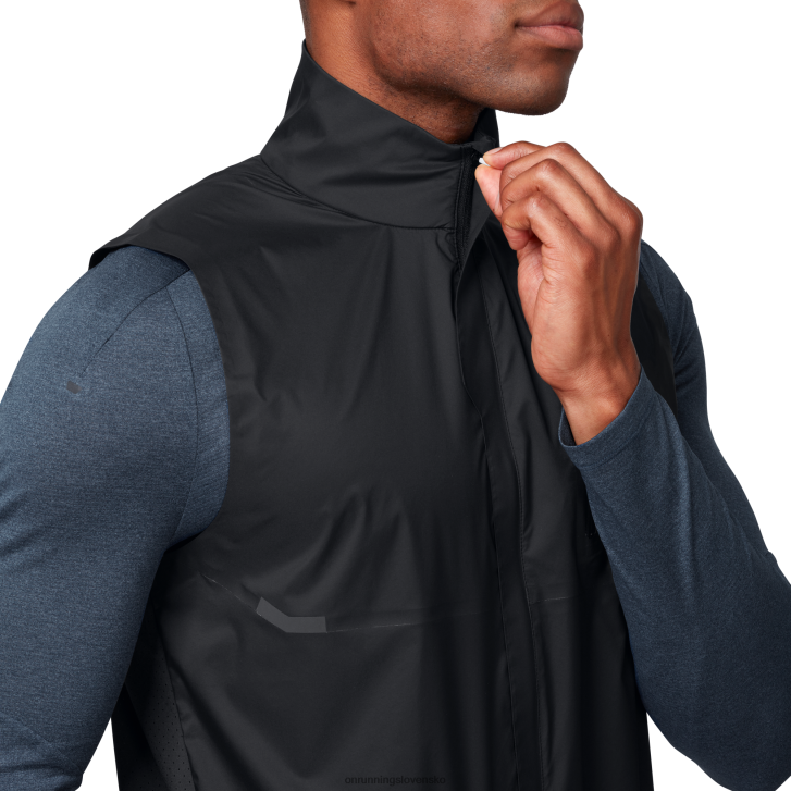 On Running muži poveternostná vesta 6J0V978 čierna