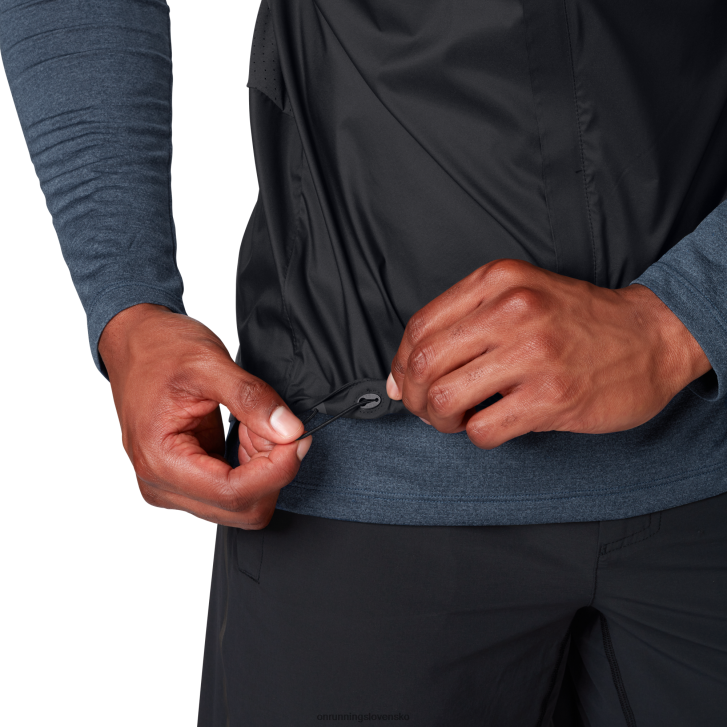 On Running muži poveternostná vesta 6J0V978 čierna