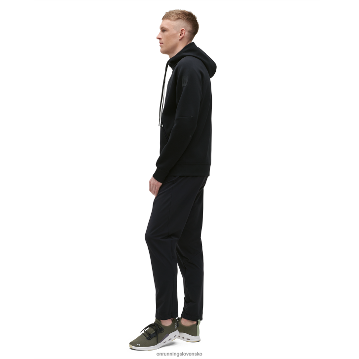 On Running muži mikina na zips 6J0V717 čierna