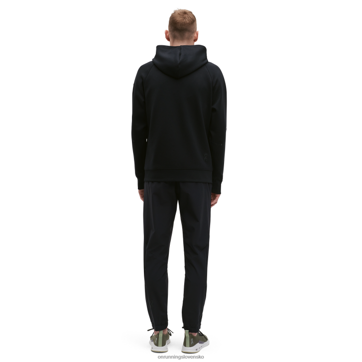 On Running muži mikina na zips 6J0V717 čierna
