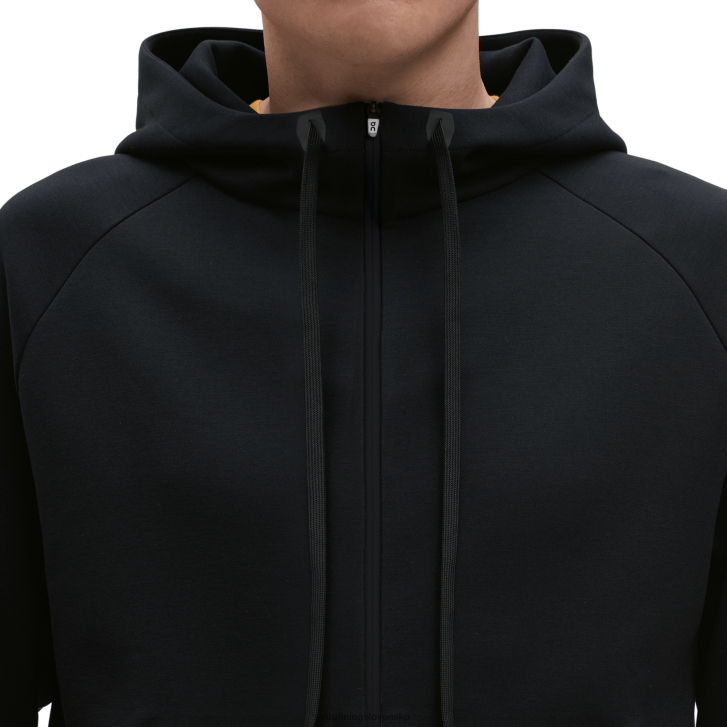 On Running muži mikina na zips 6J0V717 čierna