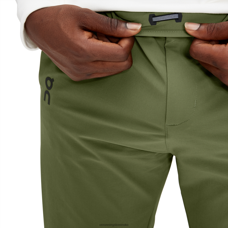 On Running muži aktívne nohavice 6J0V616 tajga