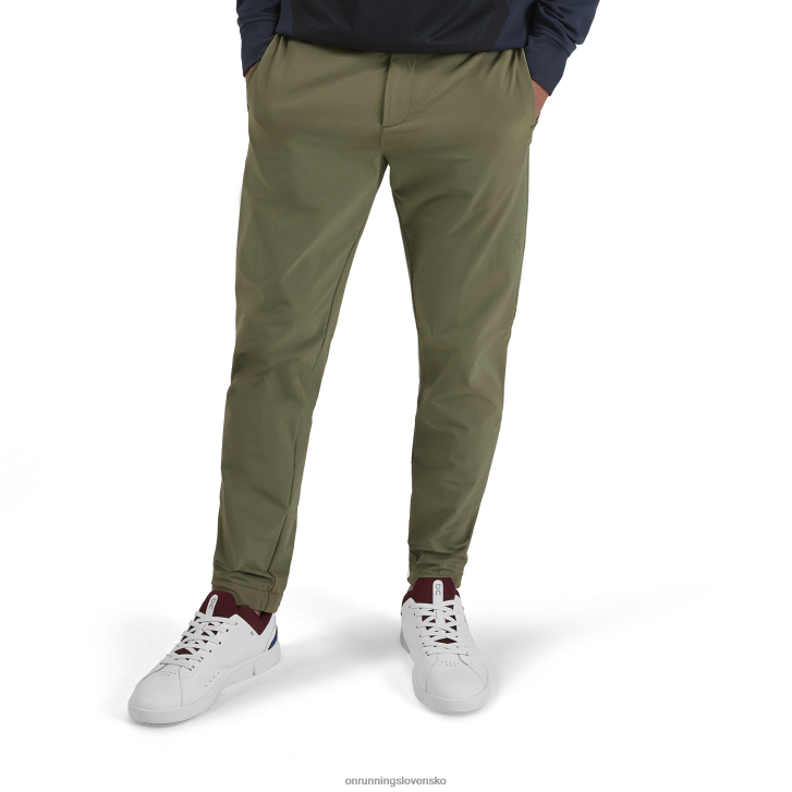 On Running muži aktívne nohavice 6J0V619 olivový