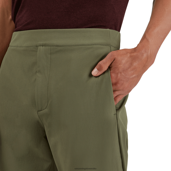 On Running muži aktívne nohavice 6J0V619 olivový