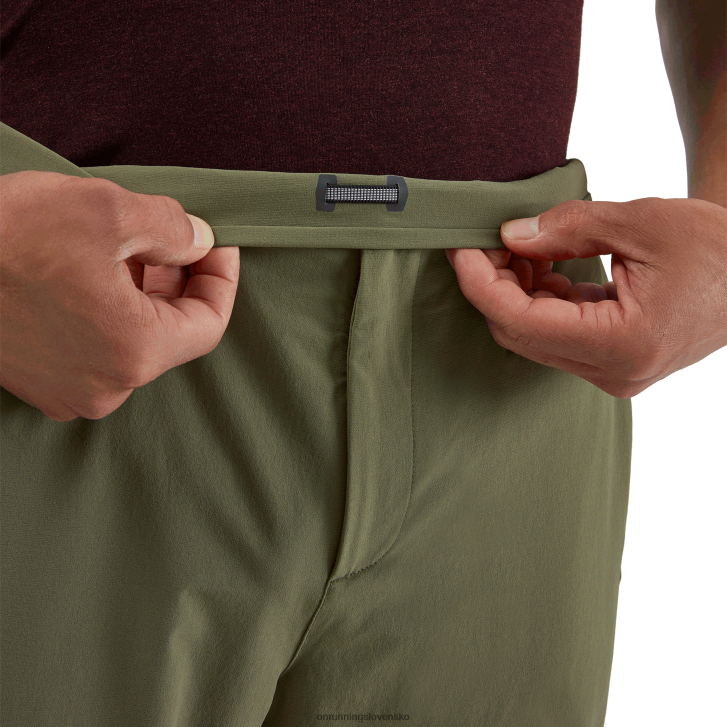 On Running muži aktívne nohavice 6J0V619 olivový