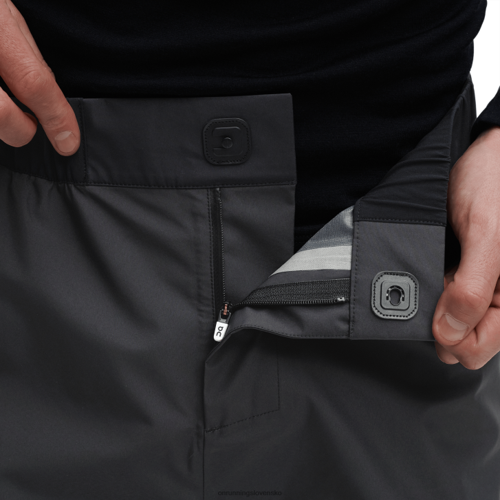 On Running muži búrkové nohavice 6J0V927 čierna