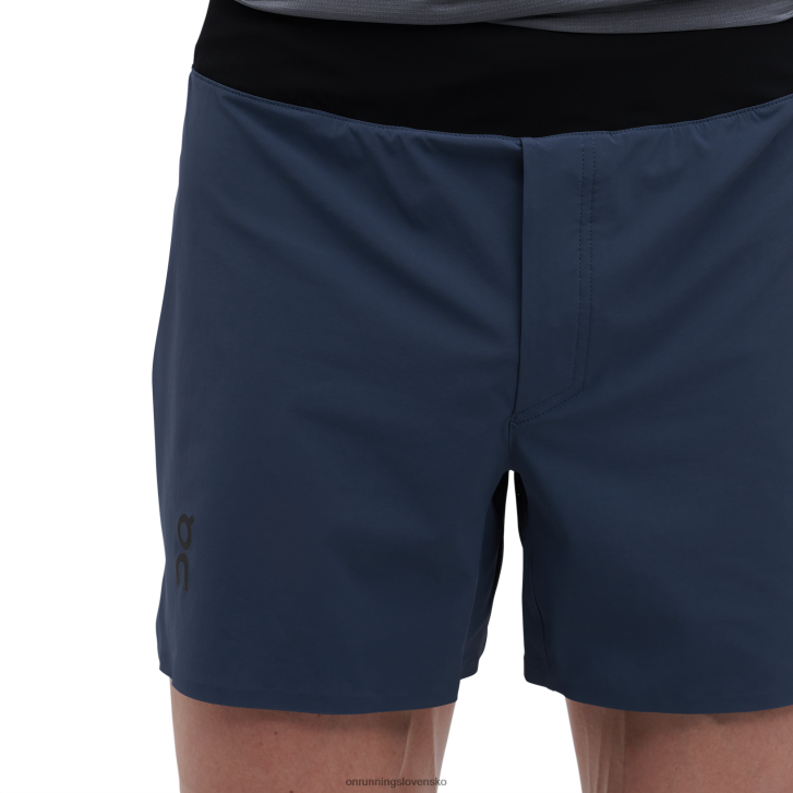 On Running muži 5 ľahkých šortiek 6J0V930 denim/čierna