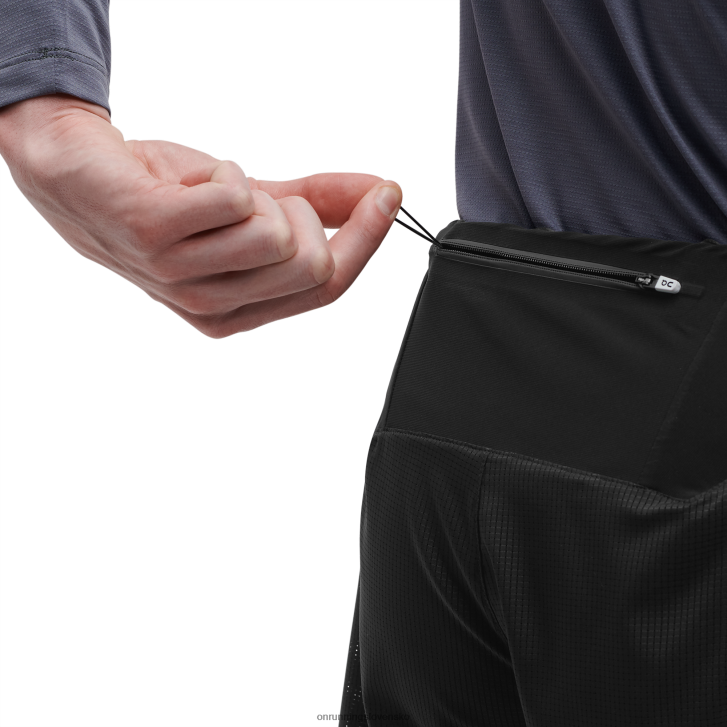 On Running muži 5 ľahkých šortiek 6J0V930 denim/čierna