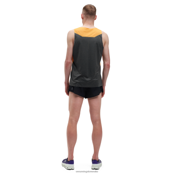 On Running muži tank-t 6J0V614 mango/čierna