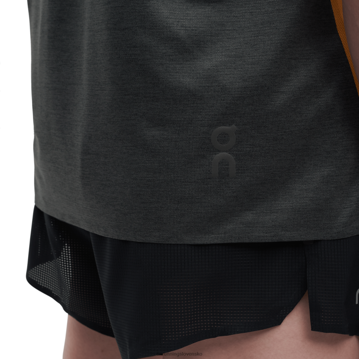 On Running muži tank-t 6J0V614 mango/čierna