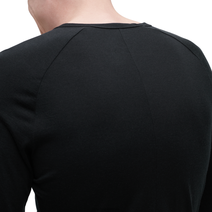 On Running muži merino long-t 6J0V773 čierna