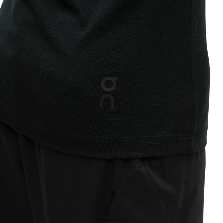 On Running muži merino long-t 6J0V773 čierna