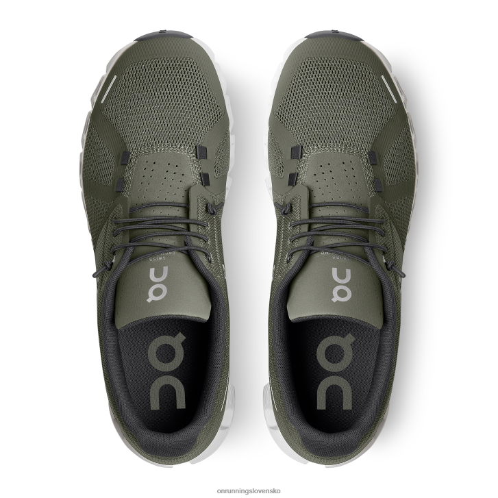On Running muži oblak 5 6J0V824 olivový/biely