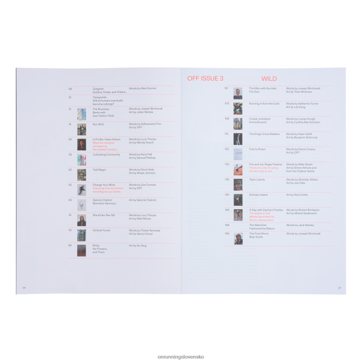 On Runningz časopisu 6J0V382 vydanie 03