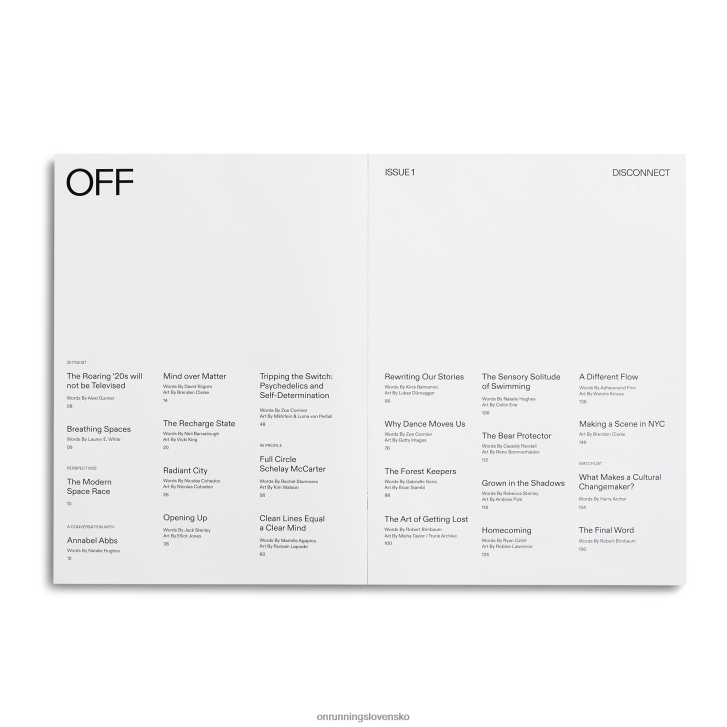 On Runningz časopisu 6J0V384 vydanie 01