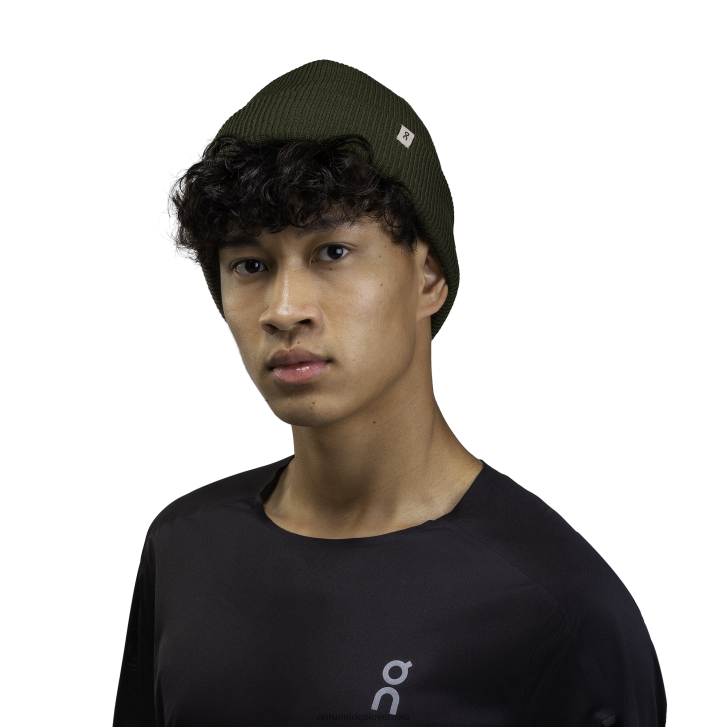 On Runningmerino čiapka 6J0V93 olivový