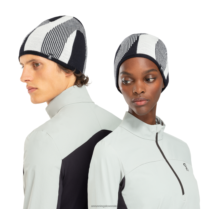 On Runningprieskumnícka merino čiapka 6J0V111 slonovinová/čierna