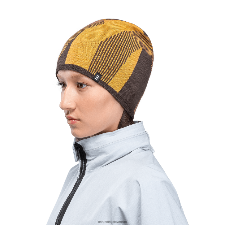 On Runningprieskumnícka merino čiapka 6J0V112 mango/tŕň