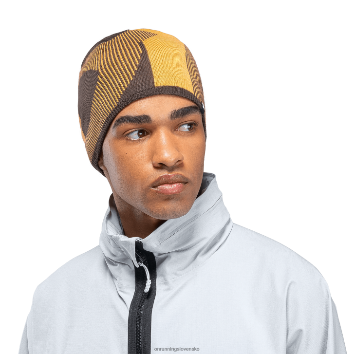 On Runningprieskumnícka merino čiapka 6J0V112 mango/tŕň