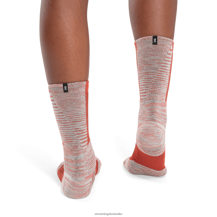 On Runningprieskumnícka merino ponožka 6J0V79 čili/červené