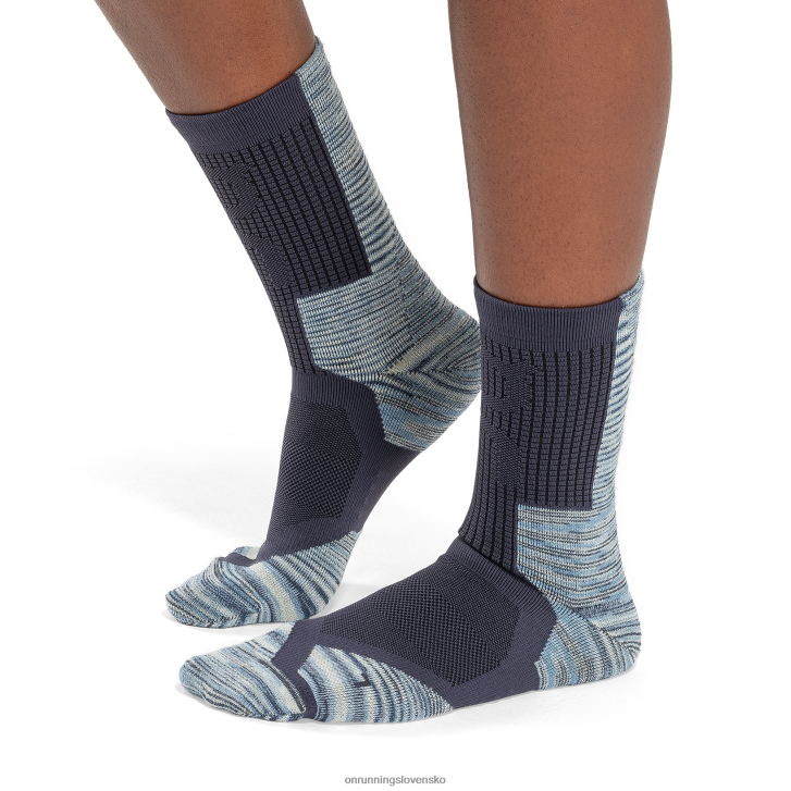 On Runningprieskumnícka merino ponožka 6J0V80 polnoc/kobalt