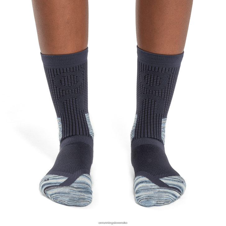 On Runningprieskumnícka merino ponožka 6J0V80 polnoc/kobalt