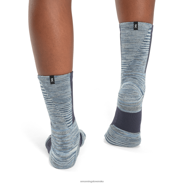 On Runningprieskumnícka merino ponožka 6J0V80 polnoc/kobalt