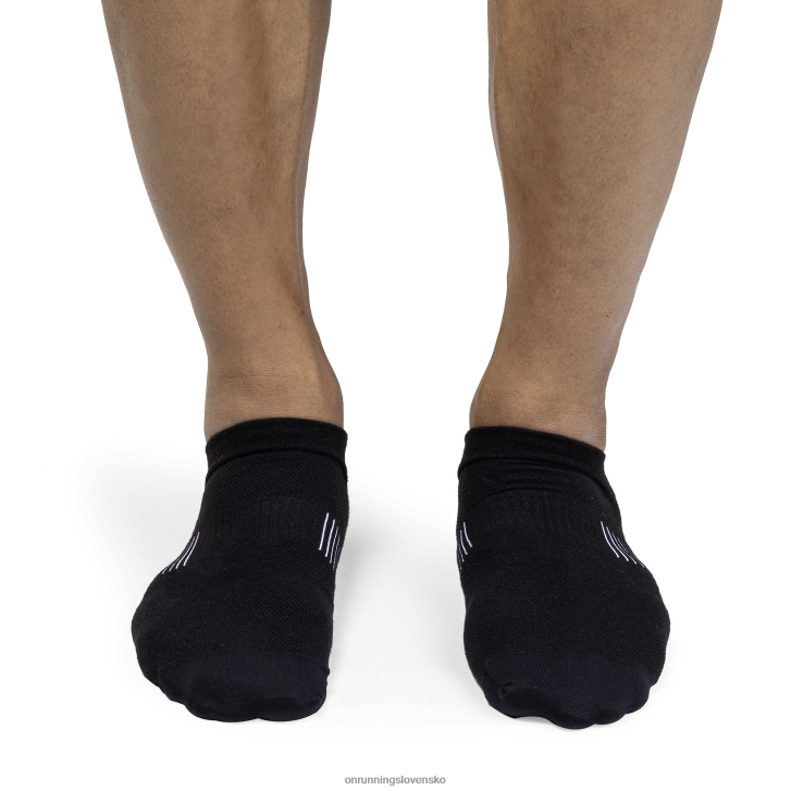 On Runningultraľahká nízka ponožka 6J0V954 čierna biela