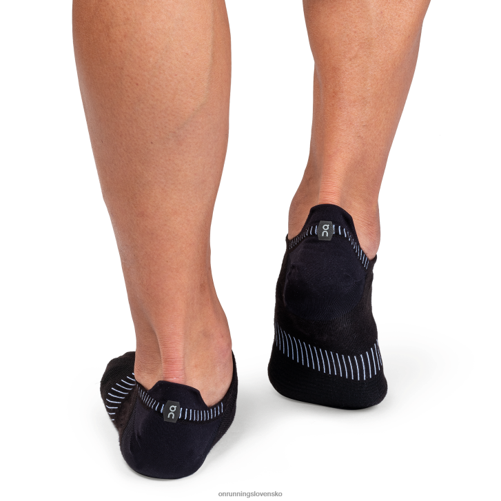 On Runningultraľahká nízka ponožka 6J0V954 čierna biela