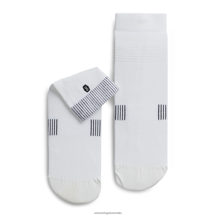 On Runningultraľahká stredná ponožka 6J0V952 biely čierny