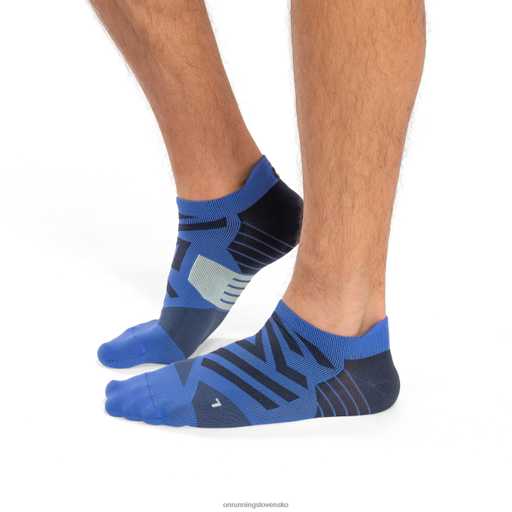 On Runningvýkonné nízke ponožky 6J0V748 kobalt/denim