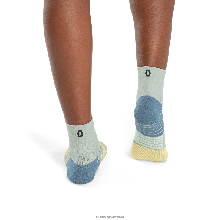 On Runningvýkonná stredná ponožka 6J0V206 kôra/mach
