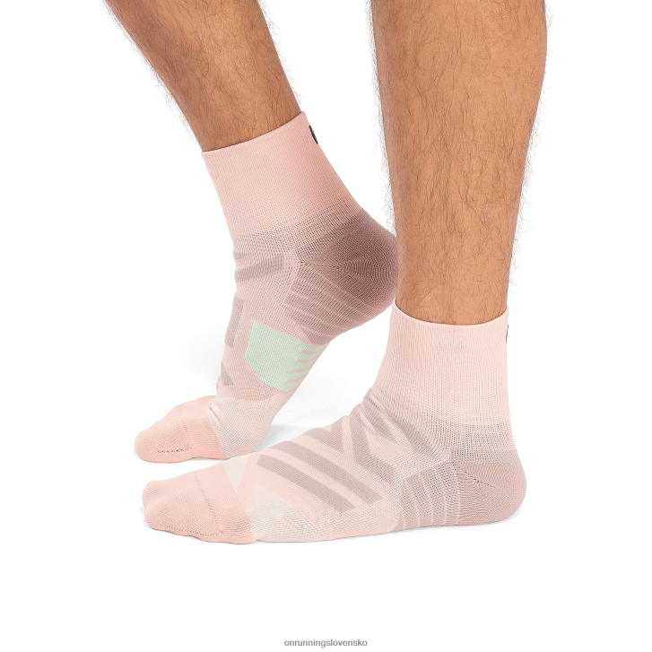 On Runningvýkonná stredná ponožka 6J0V707 laň/potôčik