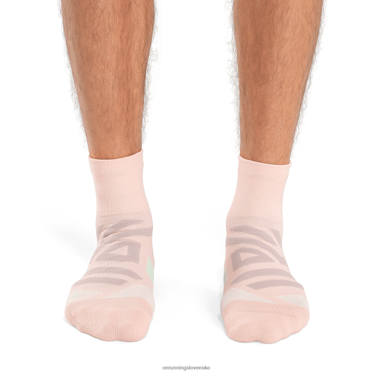 On Runningvýkonná stredná ponožka 6J0V707 laň/potôčik