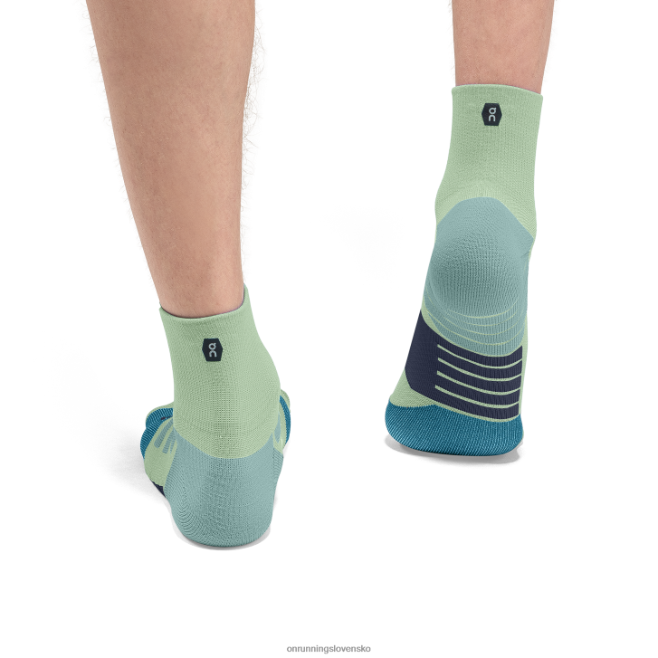 On Runningvýkonná stredná ponožka 6J0V713 lúka/niagara