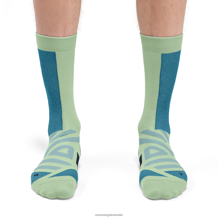 On Runningvýkonná vysoká ponožka 6J0V701 lúka/niagara