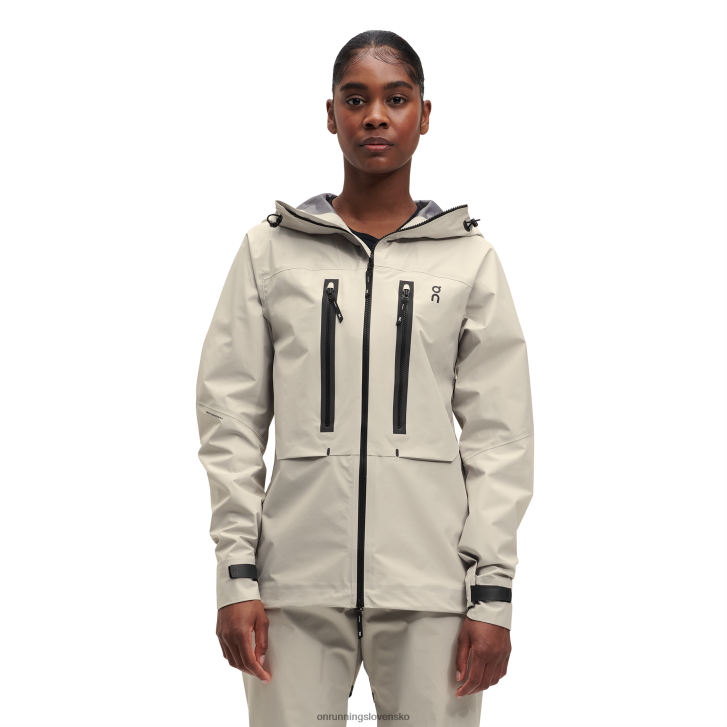 On Running ženy búrková bunda 6J0V329 perla