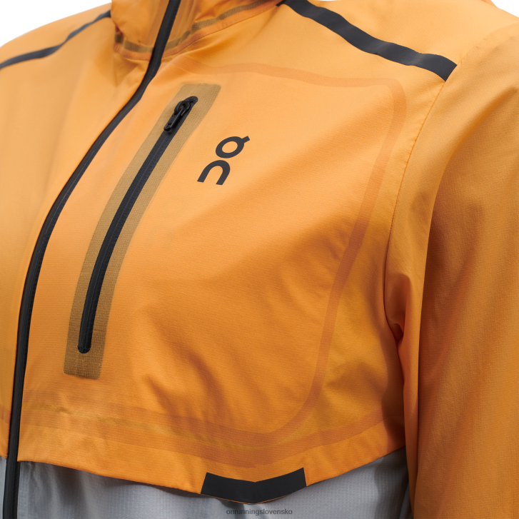 On Running ženy bunda do počasia 6J0V340 mango/krupobitie