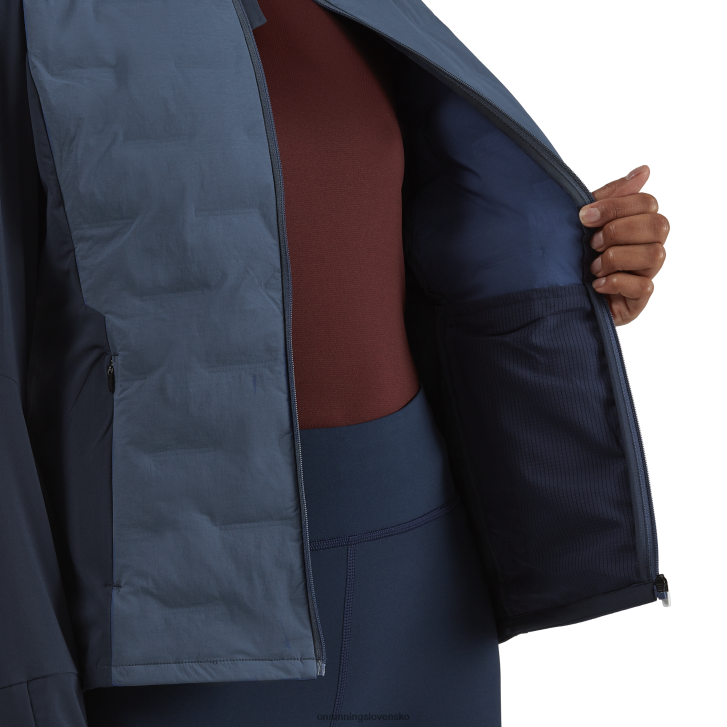 On Running ženy klimatická bunda 6J0V272 denim a námorníctvo